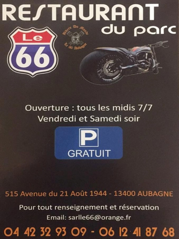 Restaurant du Parc le 66