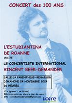 Concert de Vincent Beer-Demander