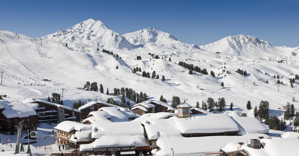 Vue sur Belle Plagne