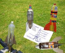 Fusée hydro propulsée, atelier jeune public_Villard-Bonnot