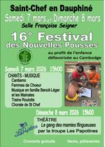 Festival des nouvelles pousses - 16ème édition_Saint-Chef