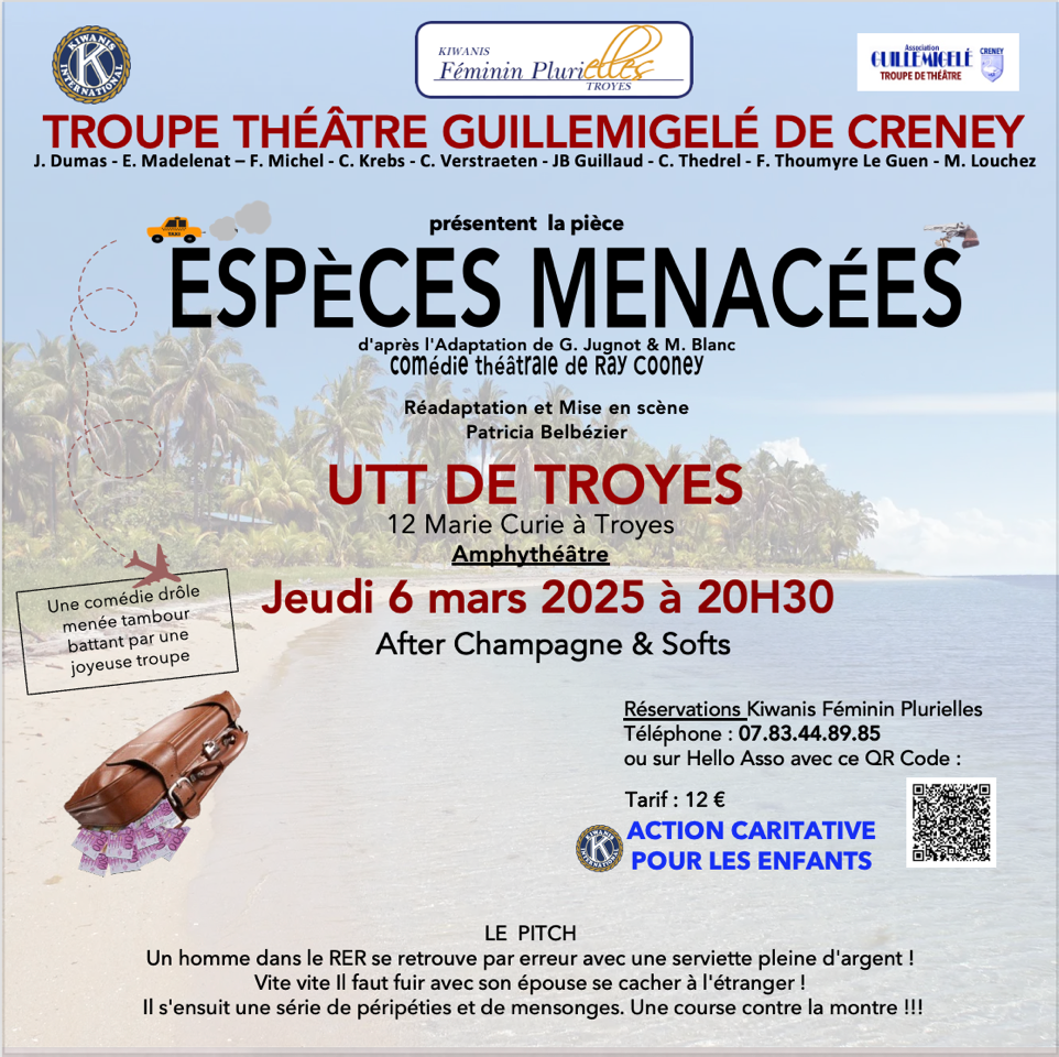 Théâtre - Espèces menacées