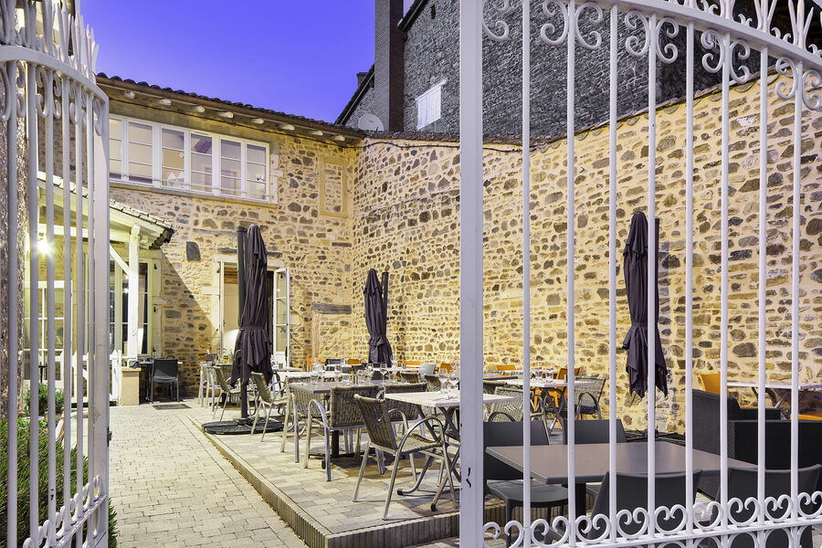 Terrasse du restaurant