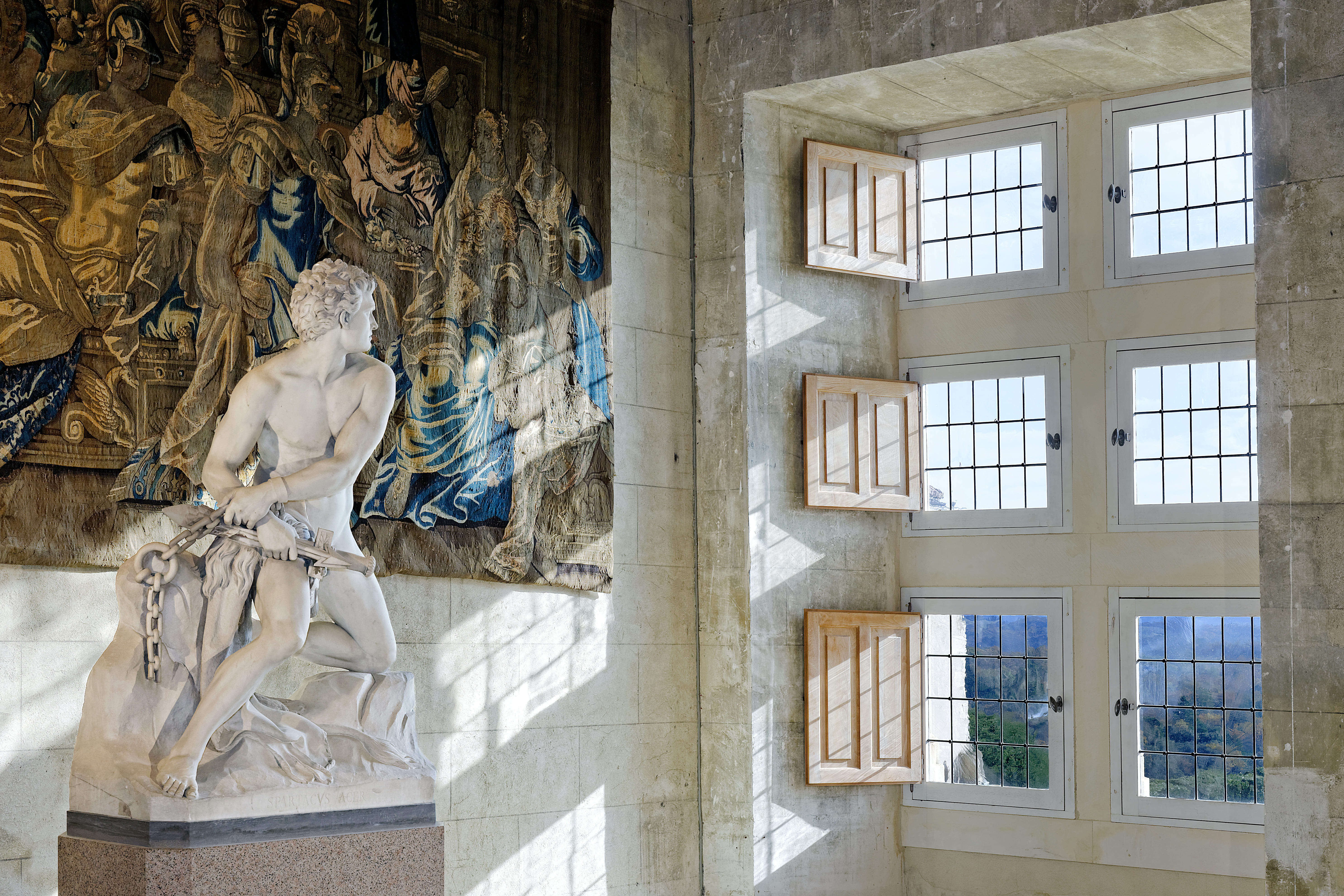 Salle château de Grignan