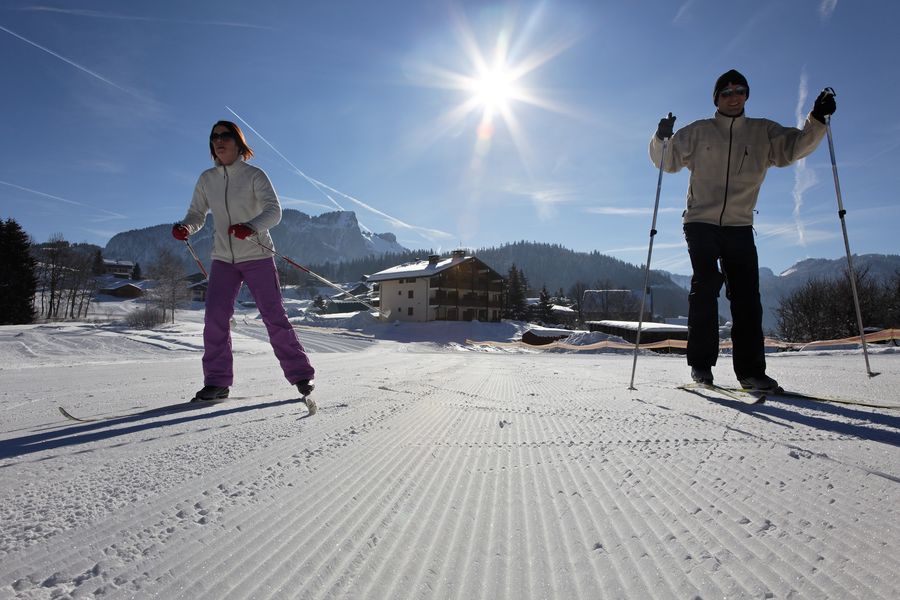 Pistes damées aux Mouilles