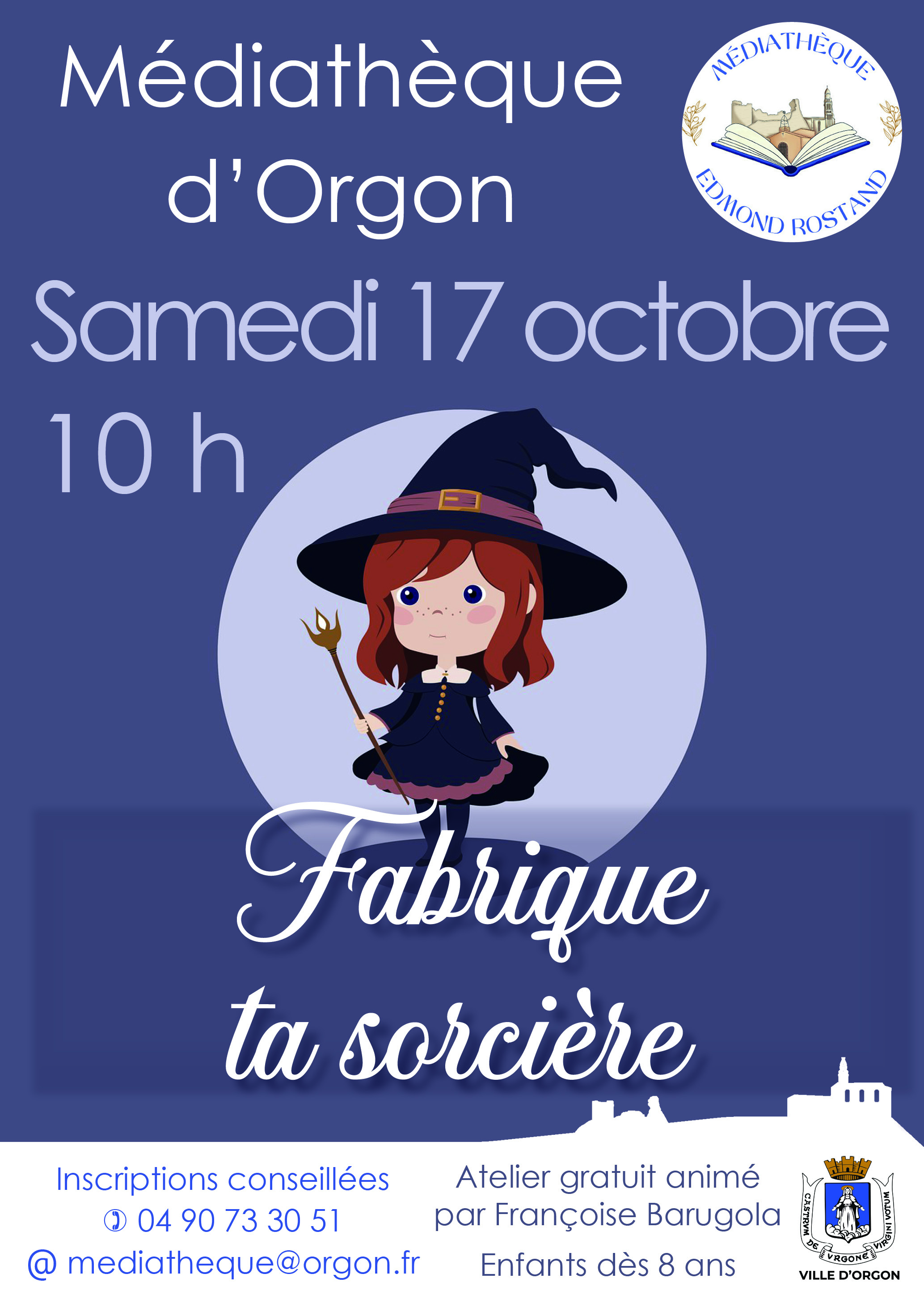 Atelier "Fabrique ta sorcière"