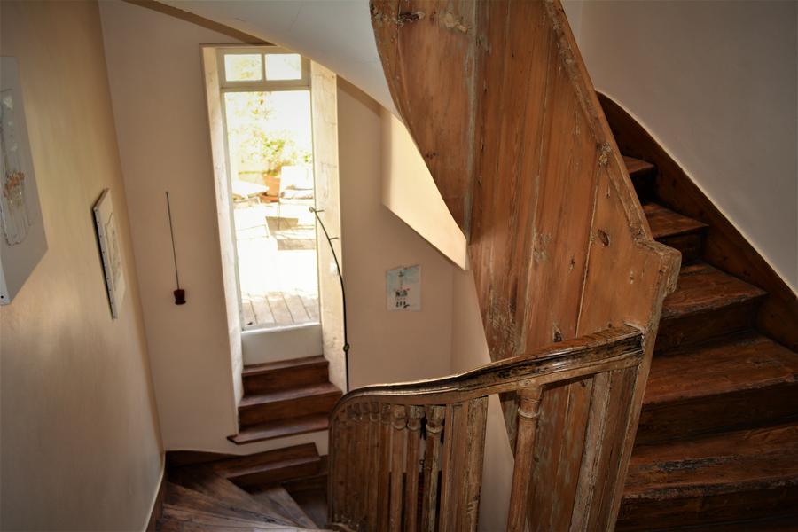 Escalier en bois