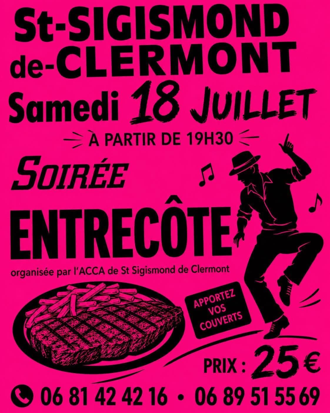Soirée entrecôte