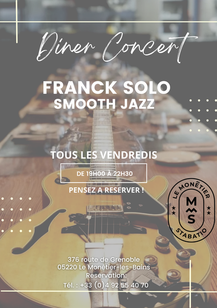 Dîner concert_Le Monêtier-les-Bains