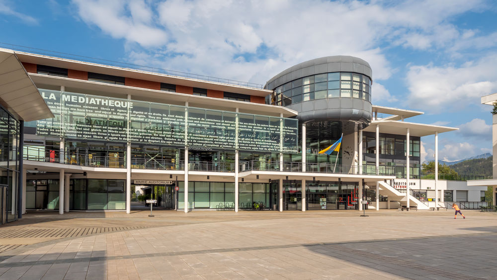 Médiathèque de Seynod - Extérieur