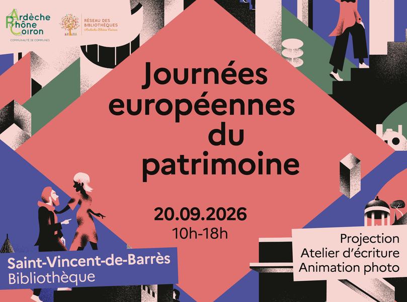 Journées européennes du patrimoine à la bibliothèque de Saint-Vincent-de-Barrès