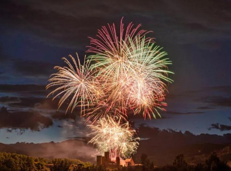 Feu d'artifice & bal du 14 juillet_Tallard