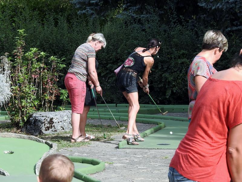 Mini golf du parc de la Tête d'Or