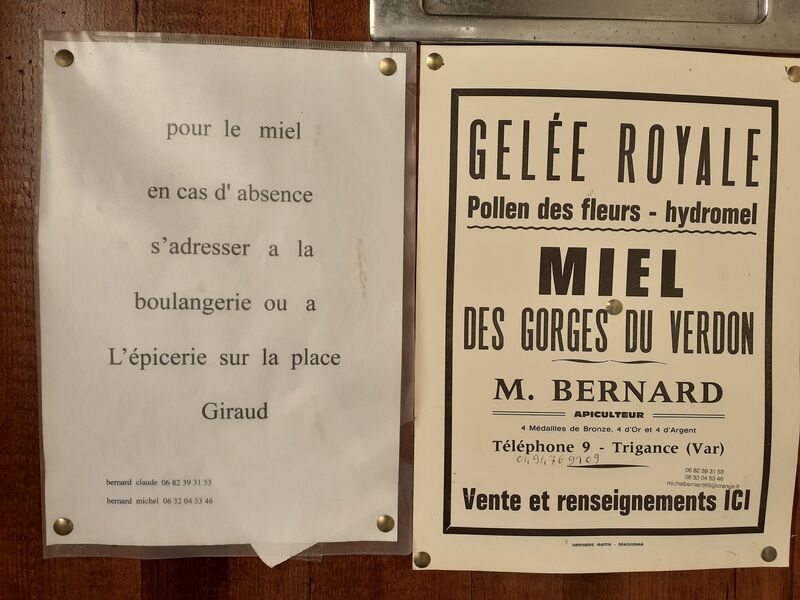 Miel des Gorges du Verdon