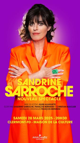 Sandrine Sarroche | Maison de la Culture