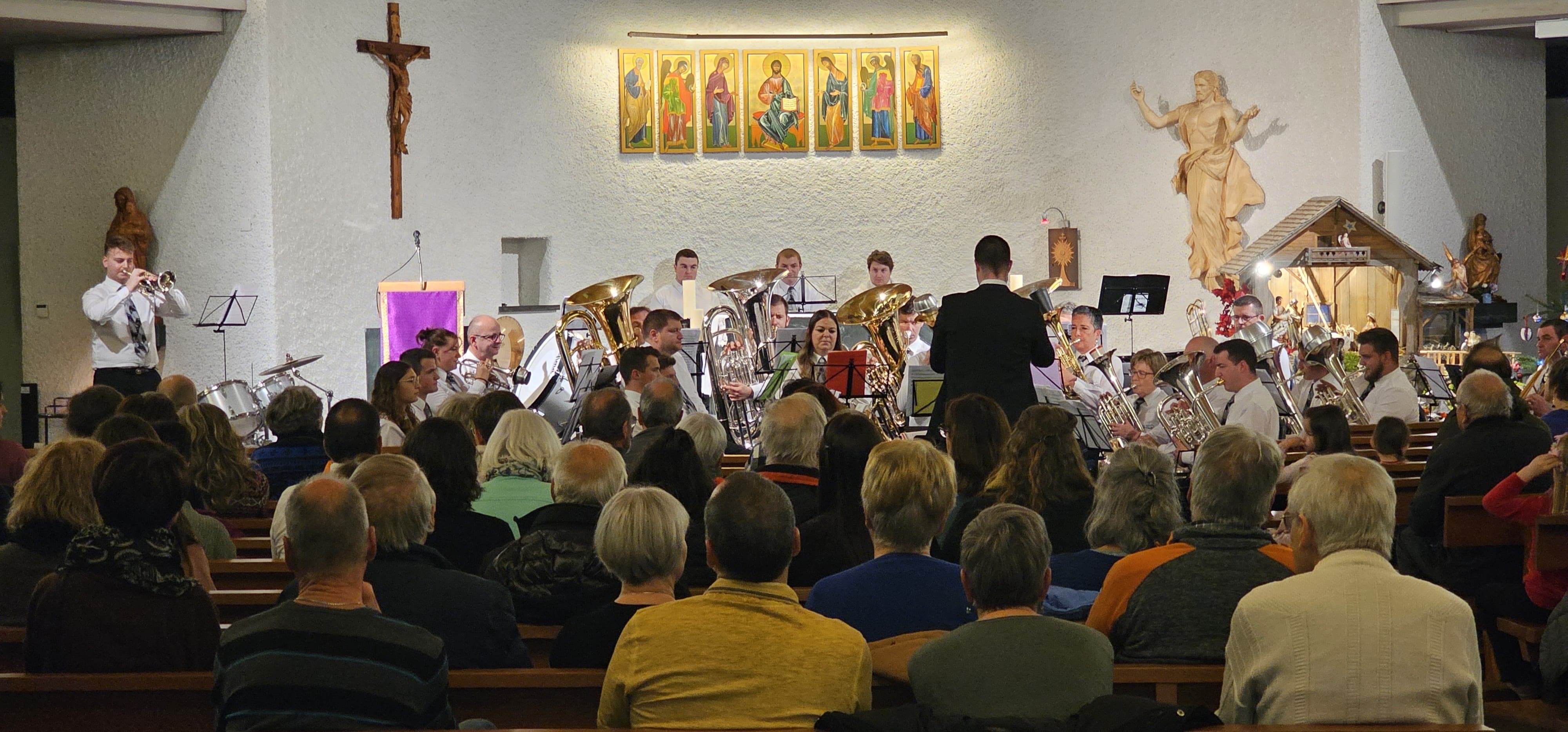 Concert & ap�ritif de P�ques par la fanfare Echo de la Montagne