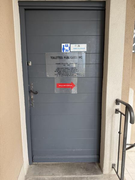 Toilettes publiques - Office de Tourisme_Saint-Gervais-les-Bains