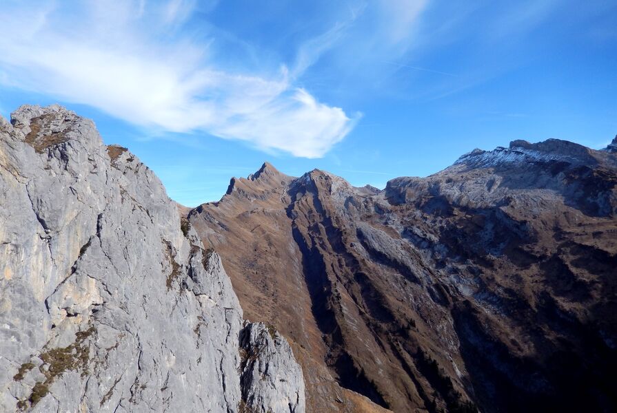 Pointe droite et corne au taureau