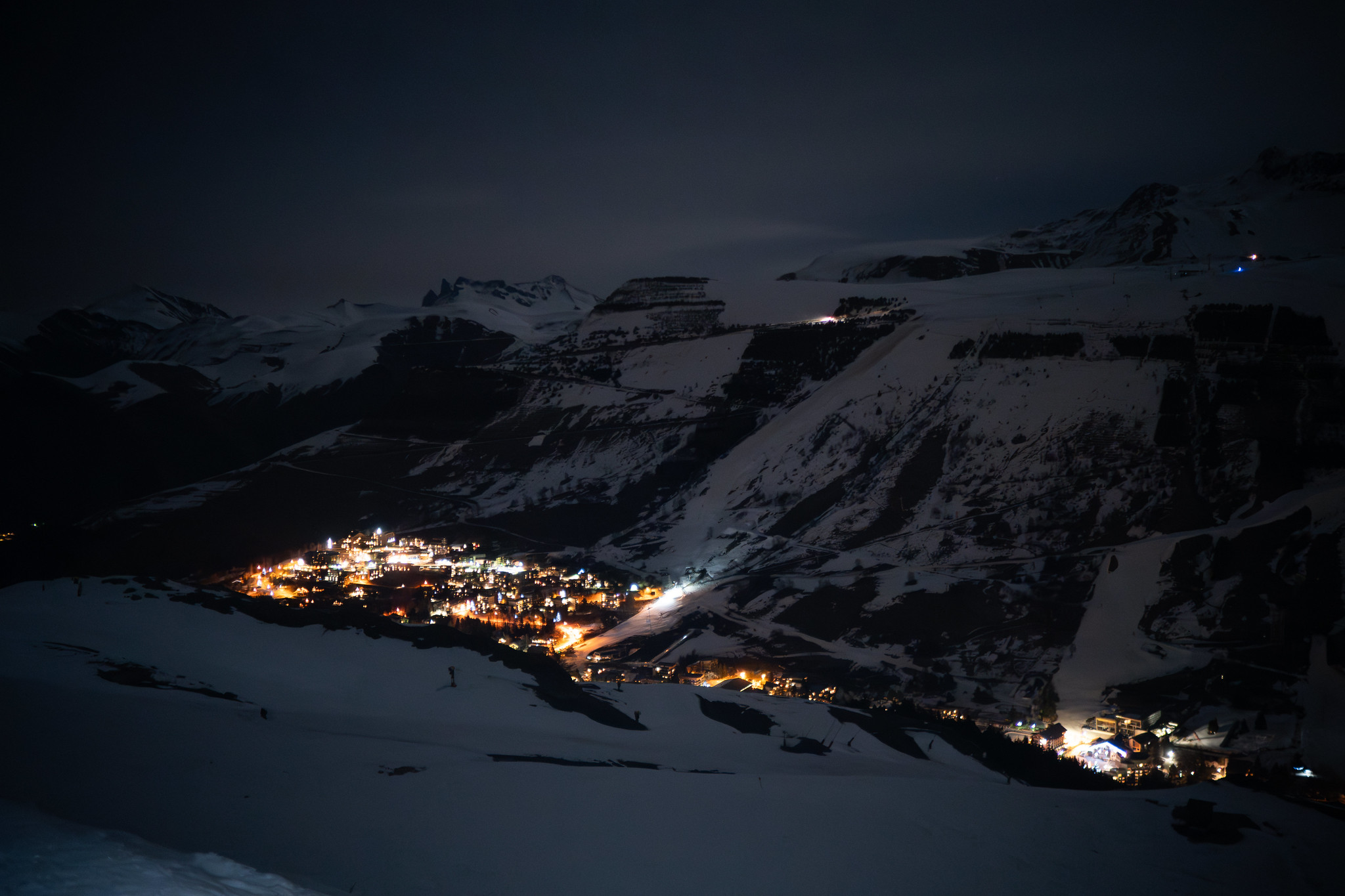 Ski de nuit Vallée Blanche