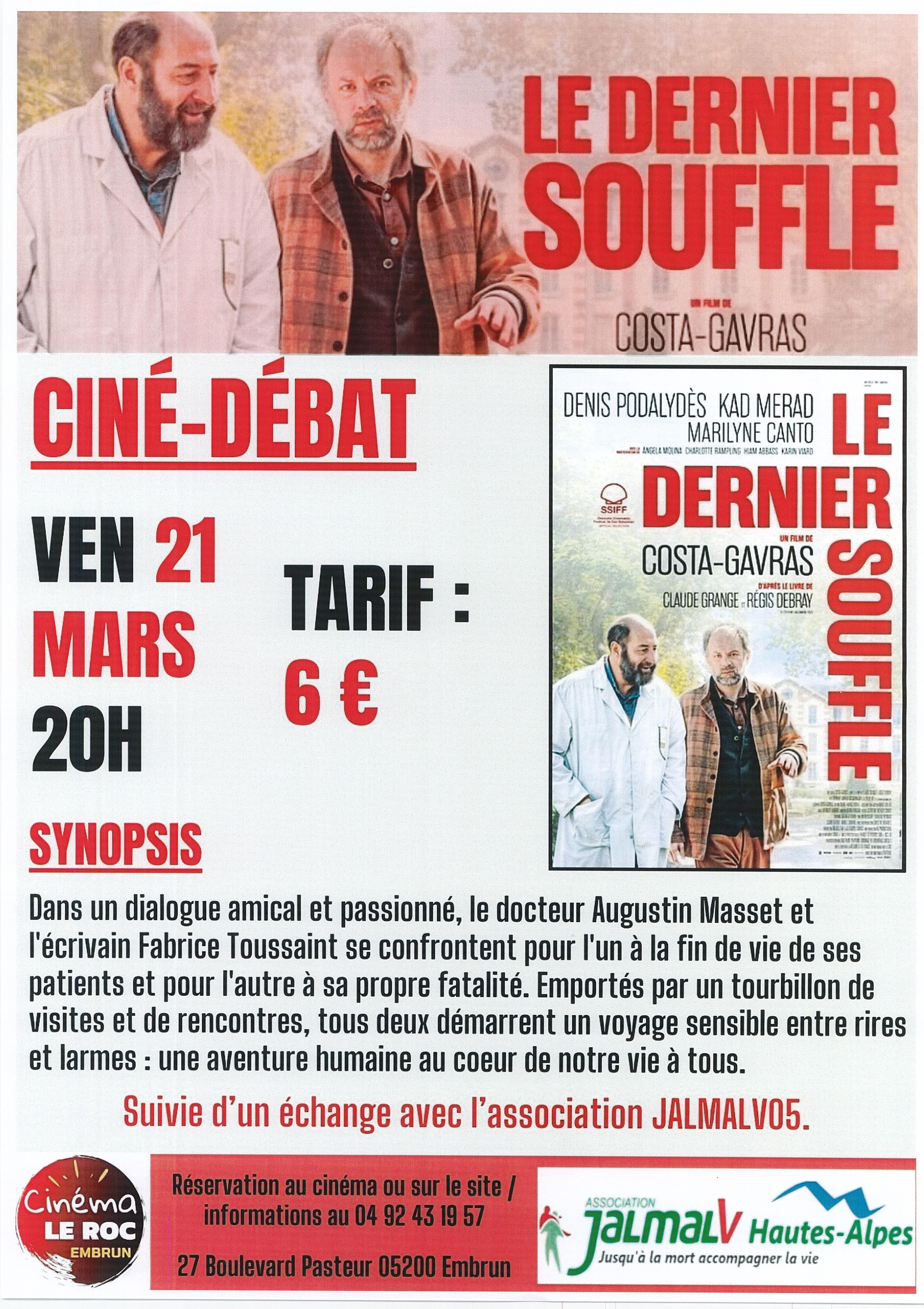 Ciné-débat - Le Dernier Souffle_Embrun