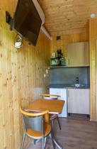 Intérieur de l'une des chambres "Motel"