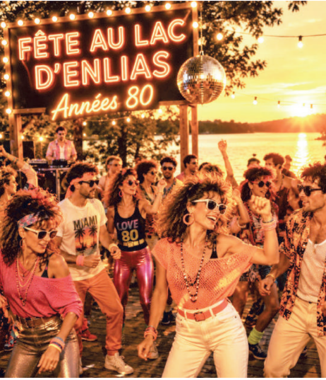 Fête du lac d'Enlias - Année 80