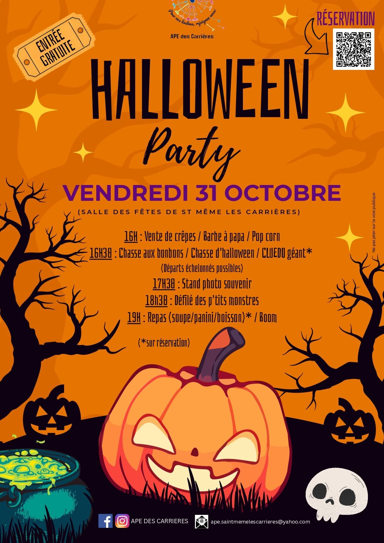 Soirée Halloween