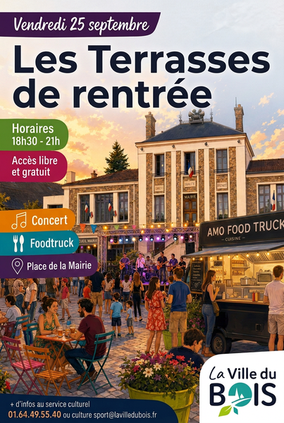 Terrasse de rentrée 