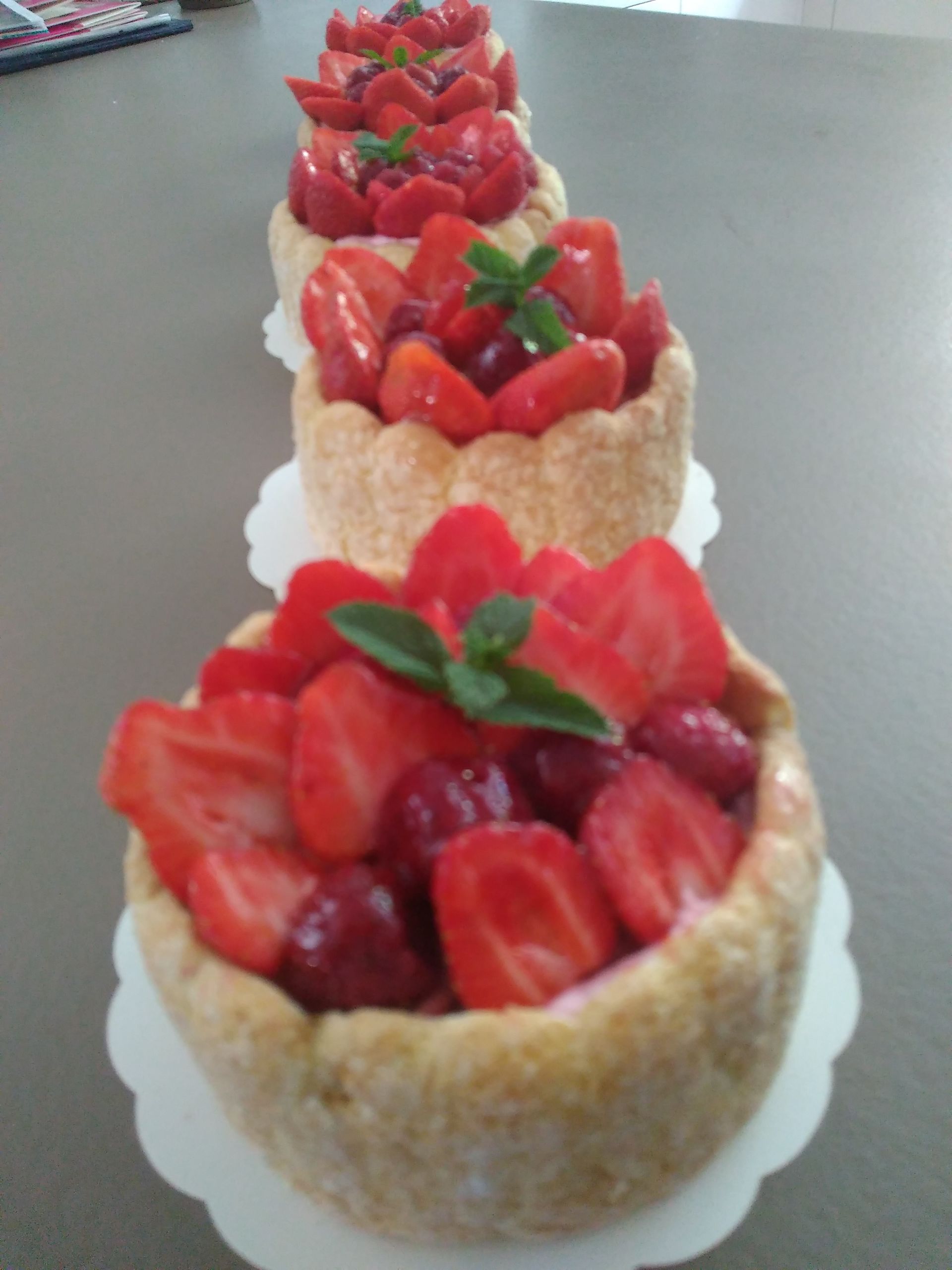 Atelier Pâtisserie  "Charlotte aux fruits rouges"
