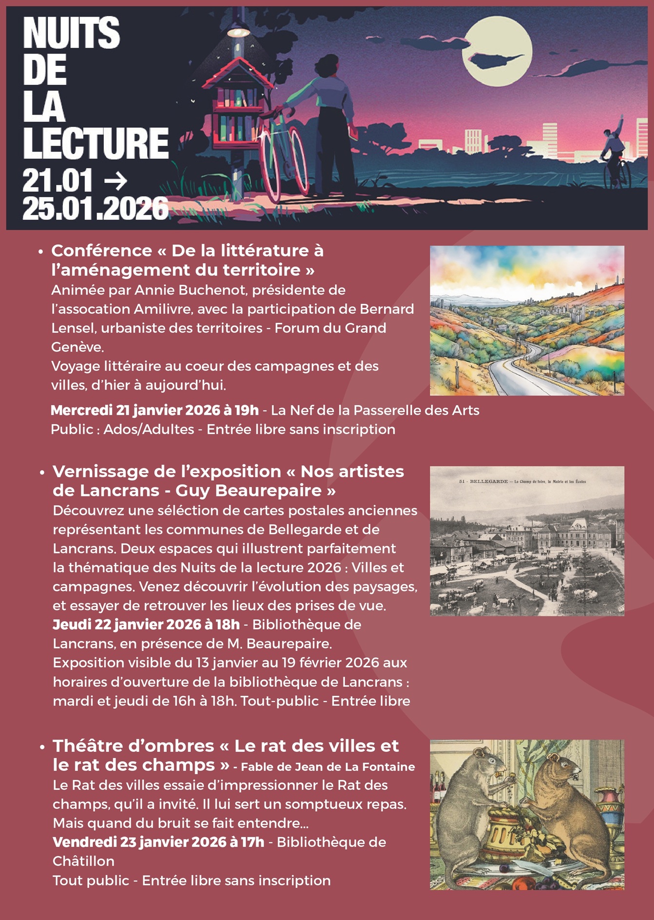 Nuits de la lecture_Valserhône