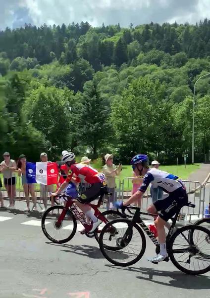 Tour de France 2025 - Passage à Saint-Victor-la-Rivière