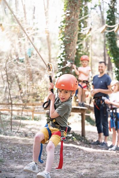 Parcours aventure dans les arbres 
