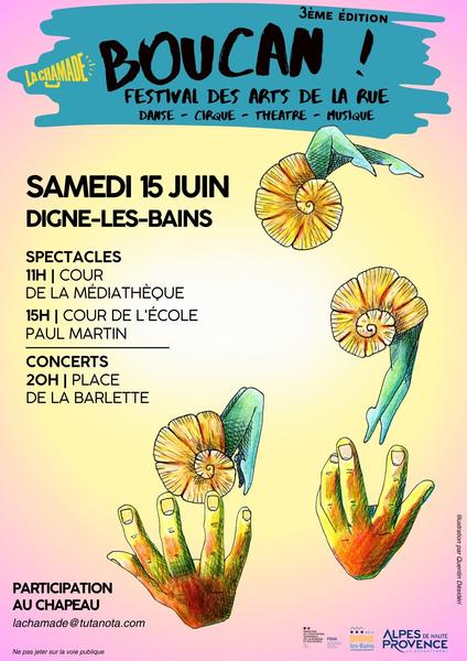 Festival Boucan ! Festival des arts de la rue&period Du 15 au 16 juin 2024