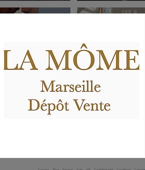 Dépot vente La Mome Marseille