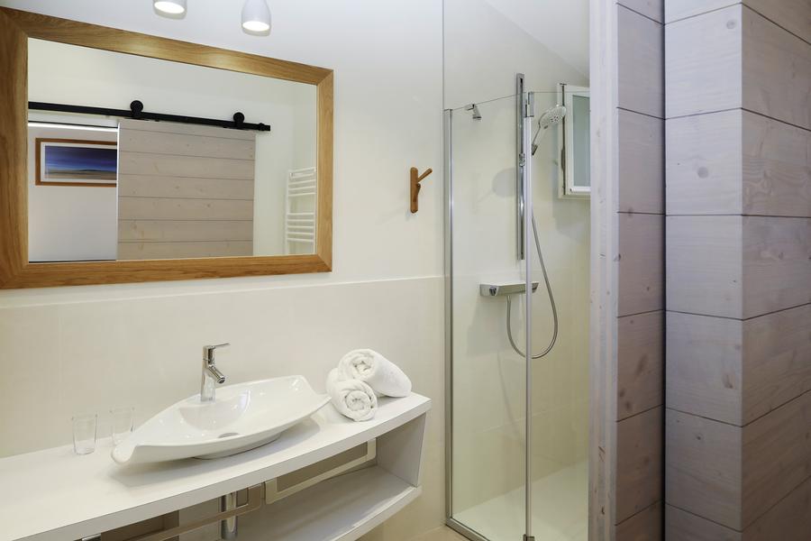 Salle d'eau de la suite « Côté mer »