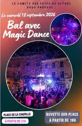 Veynes en fête : Bal avec Magic Dance