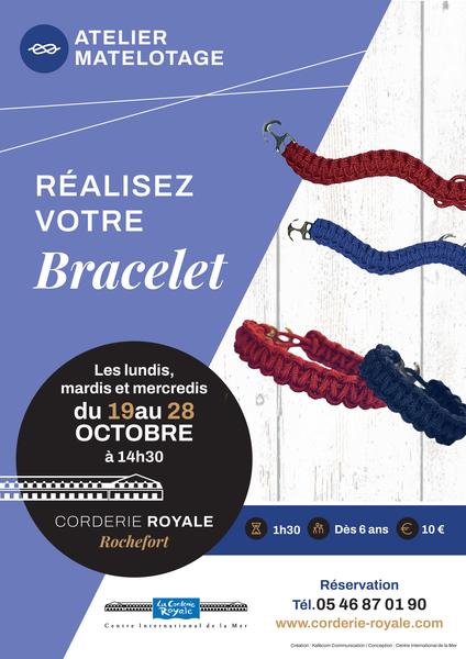 Atelier matelotage bracelet