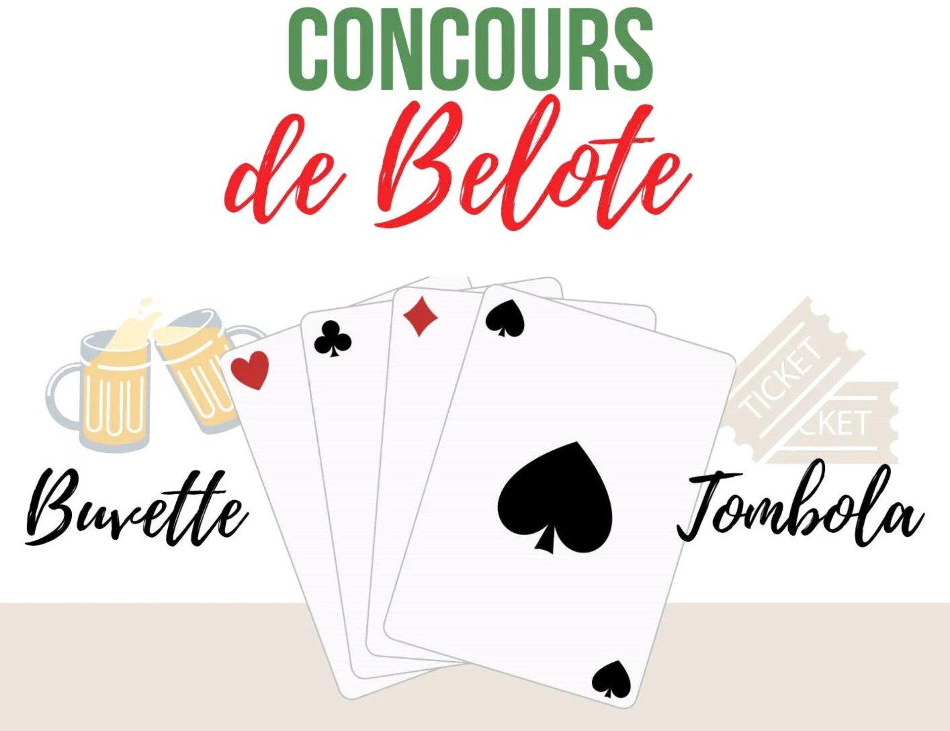 Concours de belote