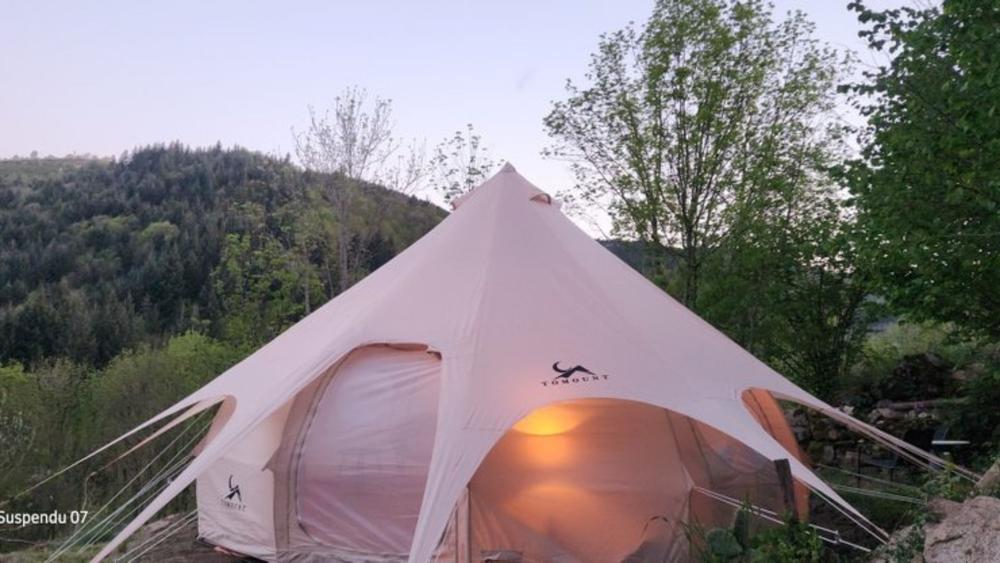 Le Temps Suspendu - Tente Lotus_Saint-Pierreville