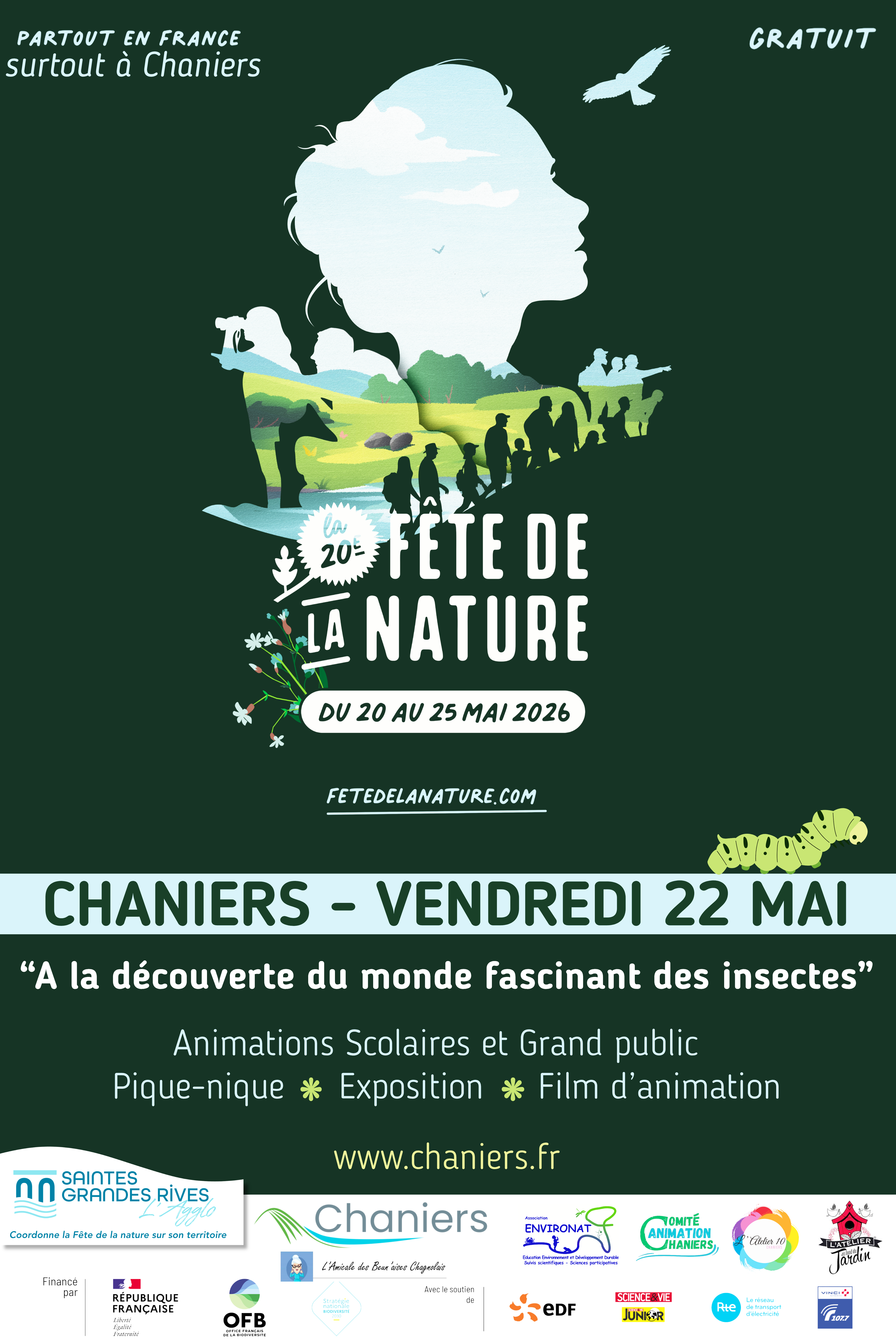 20ème Fête de la Nature à Chaniers
