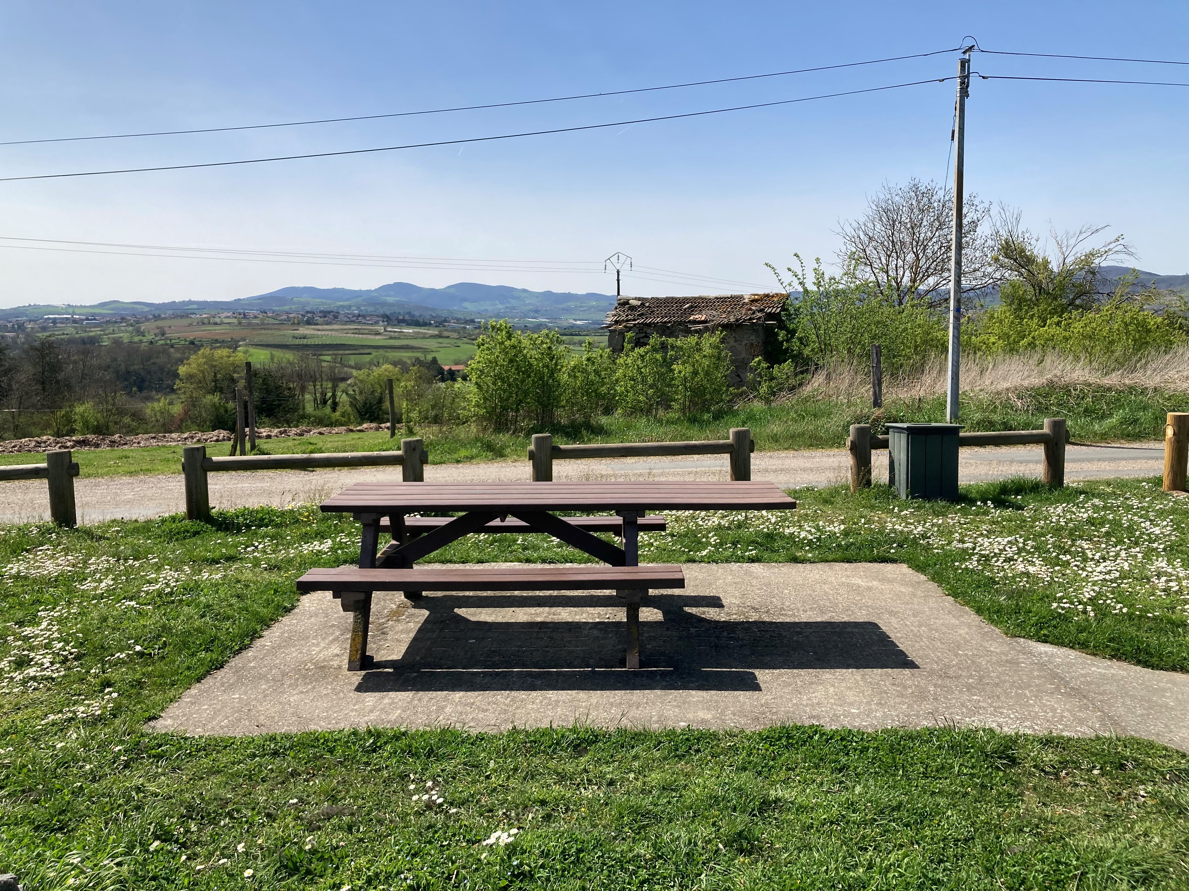 Table de pique-nique