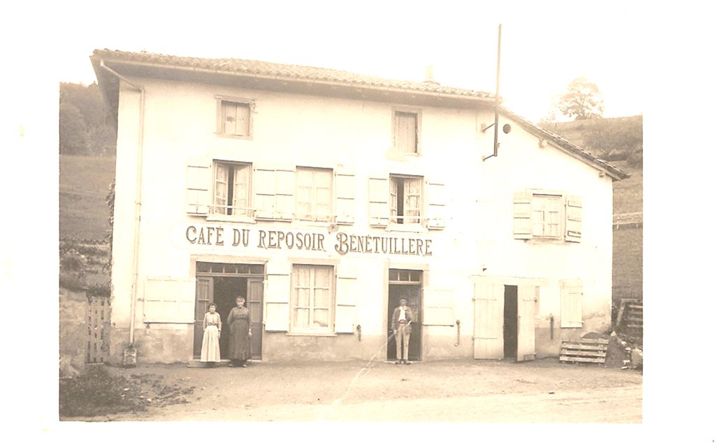 Le Reposoir: ancienne photo
