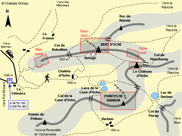 Site d'escalade - Oche