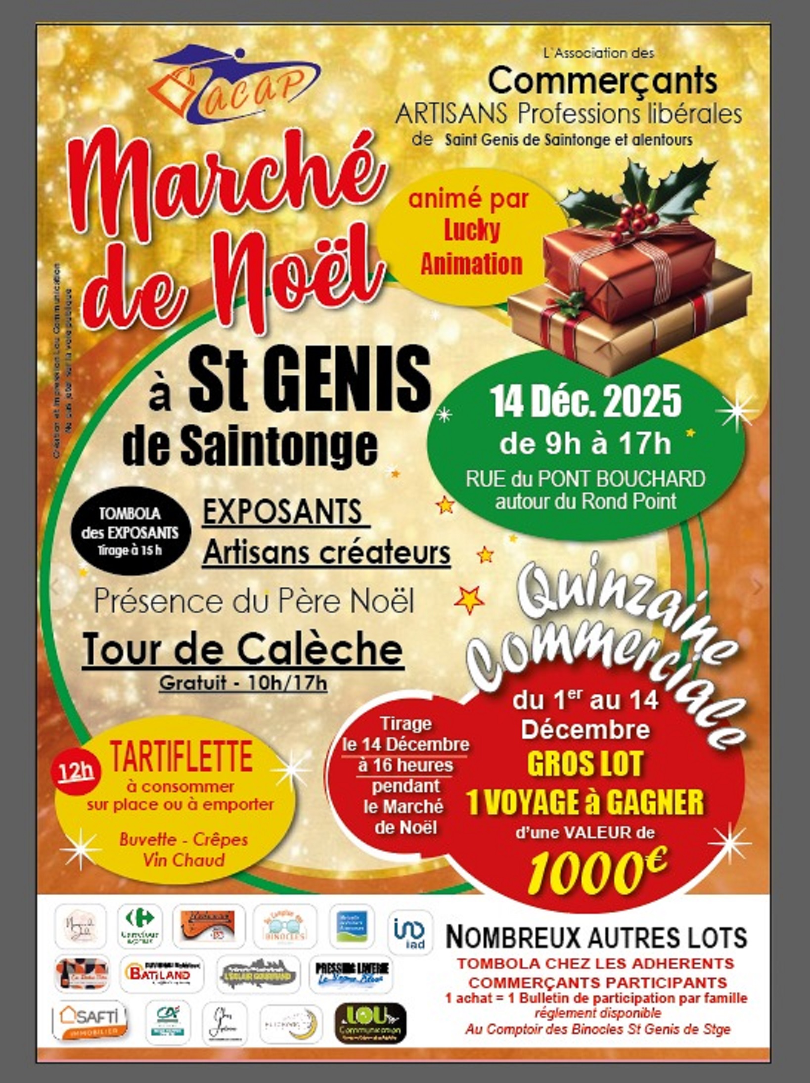 Marché de Noël Saint Genis de Saintonge