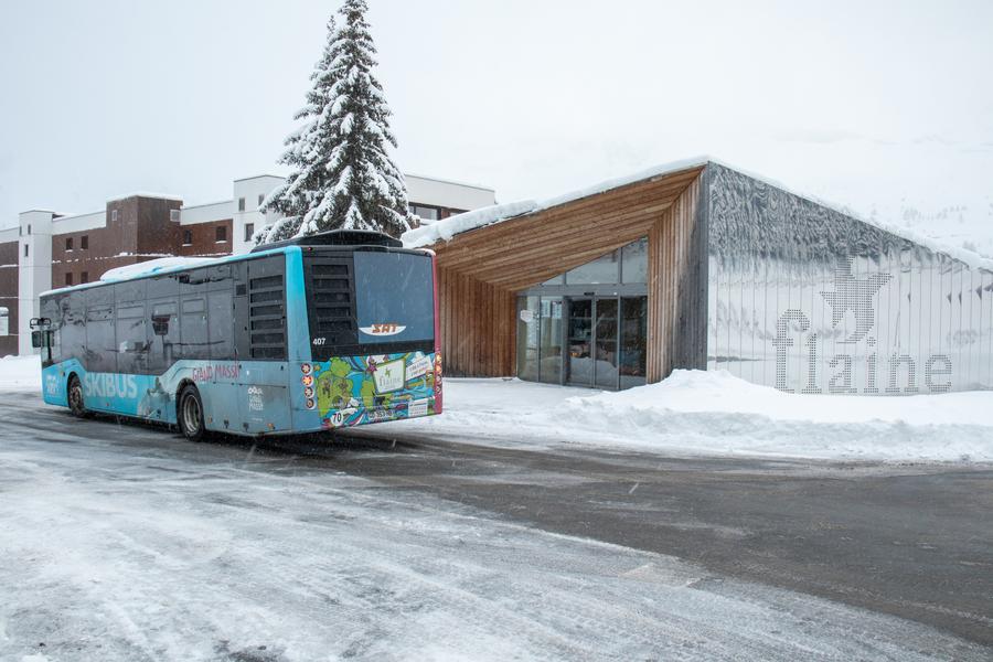 Shuttle stop - 5 Flaine Forêt entrance