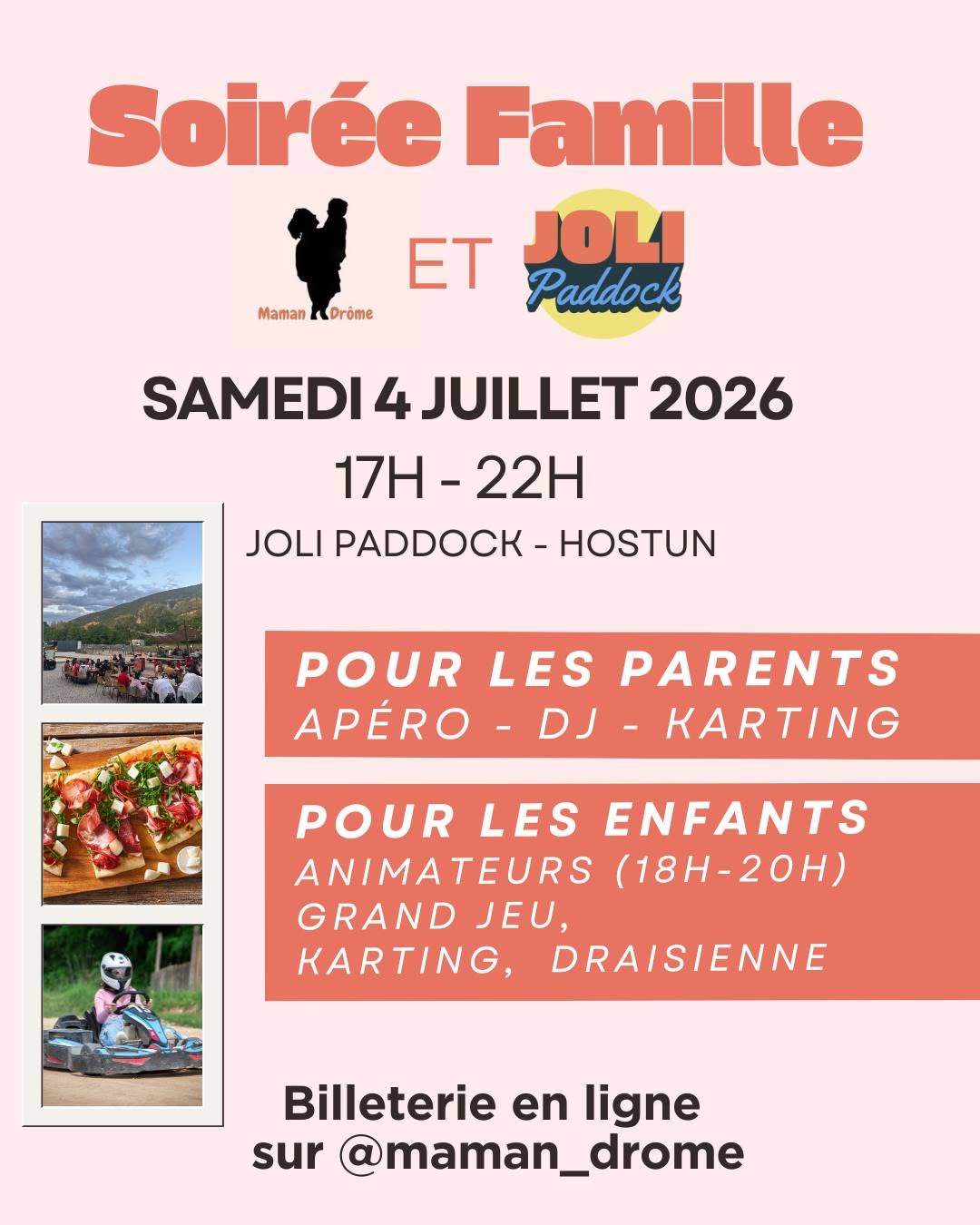 Soirée famille chez Joli Paddock_Hostun