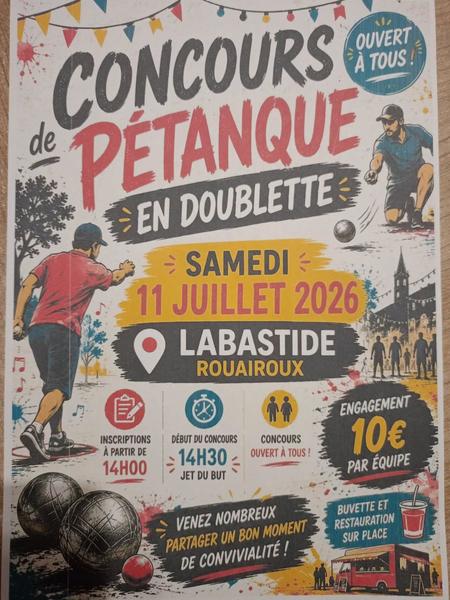 Concours de pétanque