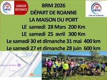 Brevet des randonneurs mondiaux en vélos 200km_Roanne