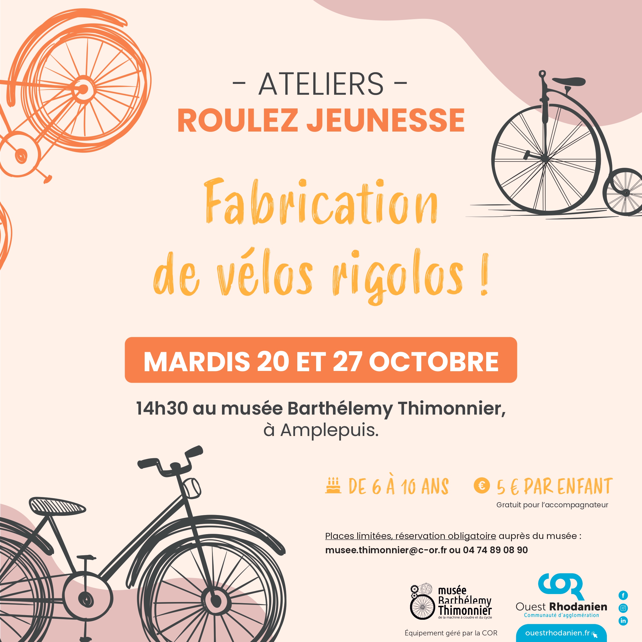 Atelier : Vélo rigolo !_Amplepuis