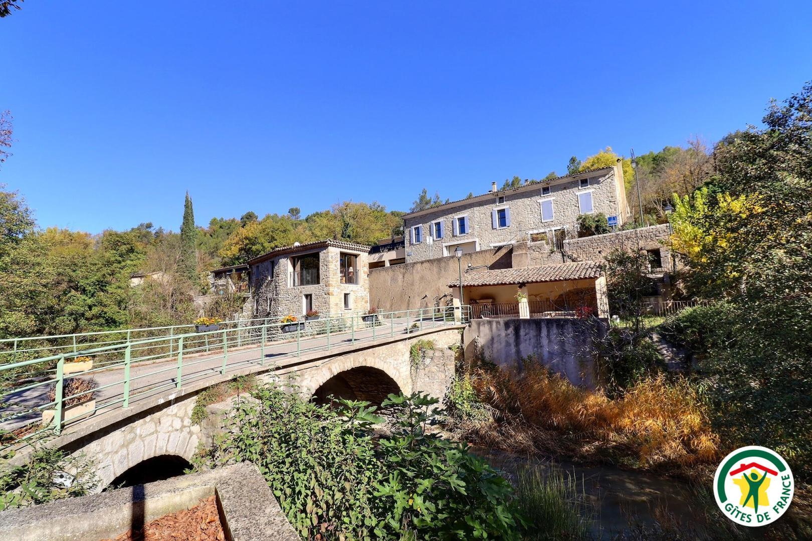 Vue extérieure du gîte